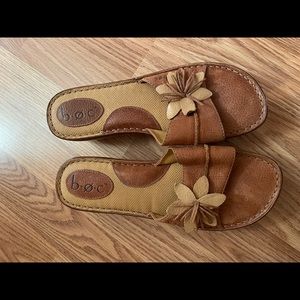 b.o.c leather sandal. Size 9